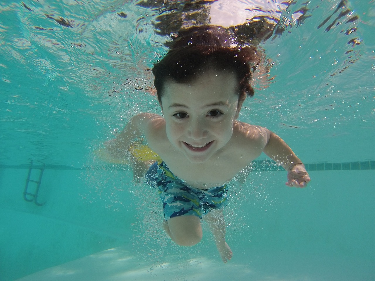image: Prova på simning och simhopp på höstlovet